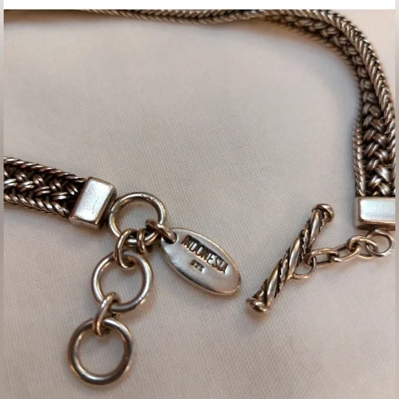 Anklet Lois Hill Sterling Silver Woven - Picture 5 of 8